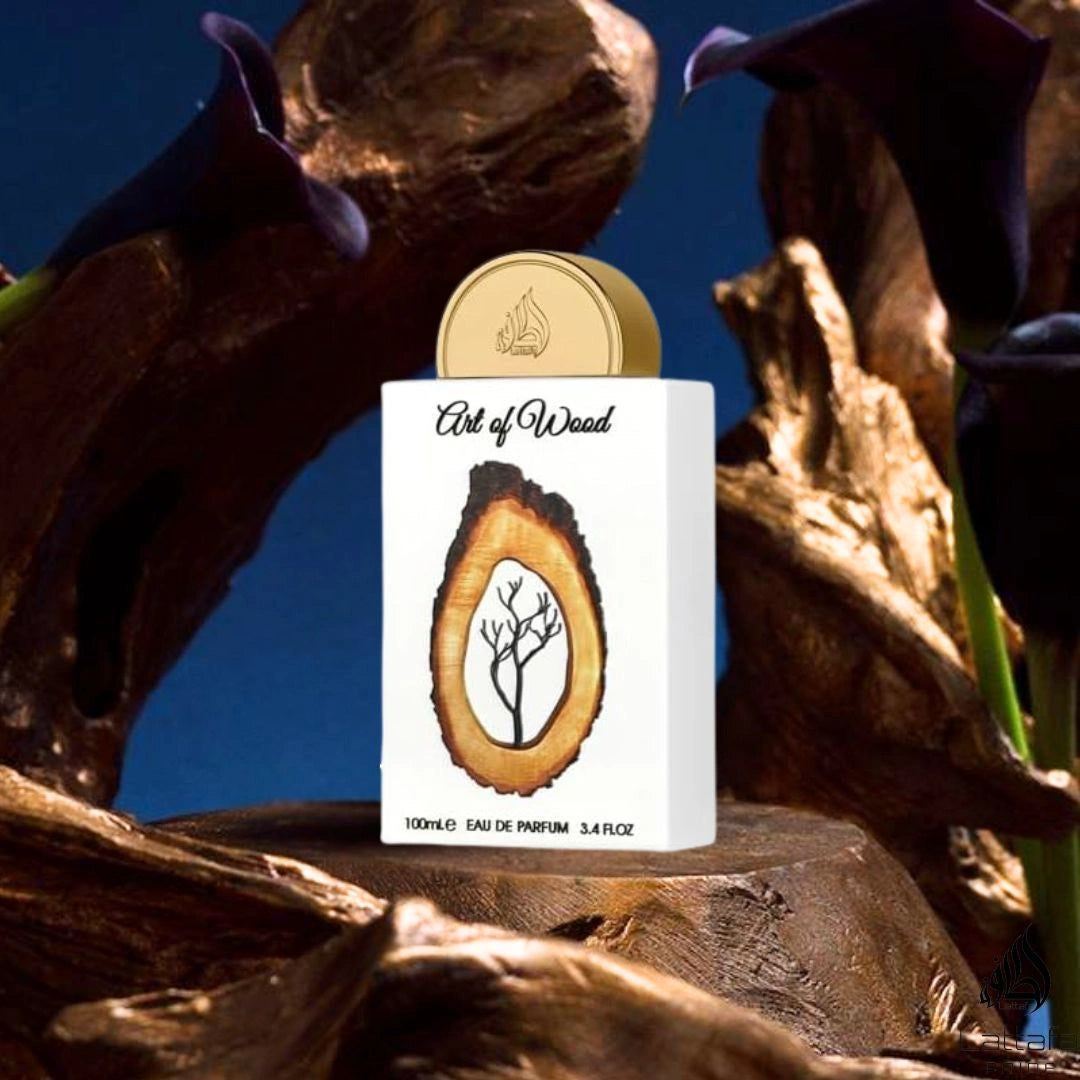 Art of Wood Eau de Parfum Spray 100ml (3.4 oz) by Lattafa Pride | Fresh Citrus & Elegant Woods in Perfect Balance