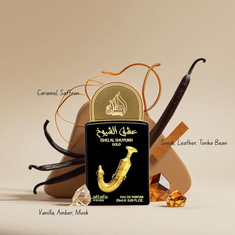 AUCTION Lattafa Pride Eau de Parfum Gift Set Collection No.2 (5 x 20ml (Gift Set) (Velvet Pouch)