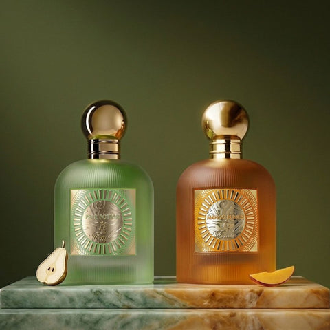Pear Potion & Mango Punch Eau de Parfum Sprays 100ml (3.4 oz) by Paris Corner (Bundle)