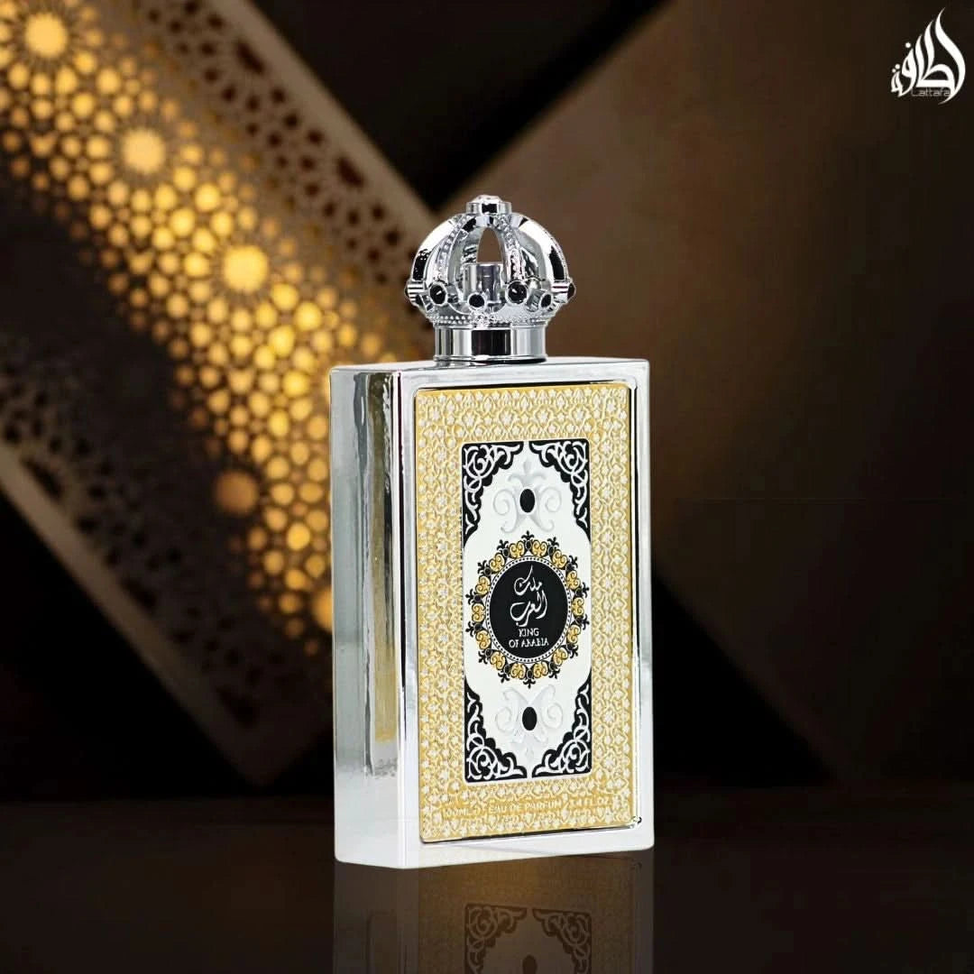 King of Arabia Eau De Parfum Spray 100ml (3.4 oz) by Lattafa Pride King of Arabia Eau De Parfum Spray 100ml (3.4 oz) by Lattafa Pride