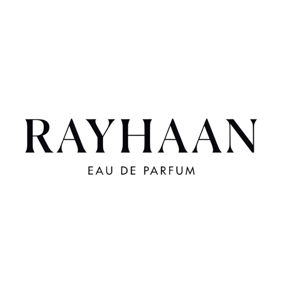 Rayhaan Jungle Vibe Eau de Parfum spray 100ml in a velvet pouch, showcasing the sleek perfume bottle and luxurious packaging.