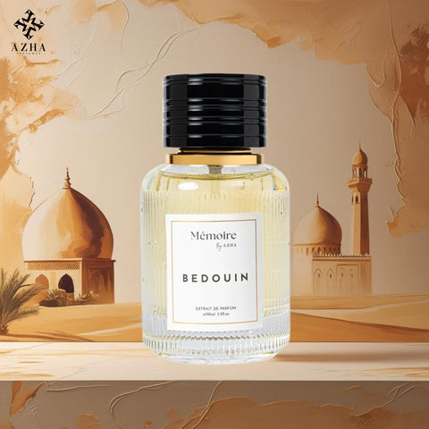 Bedouin Extrait de Parfum Spray 100ml (3.3 Oz) - Memoire Collection by Azha (Velvet Pouch)