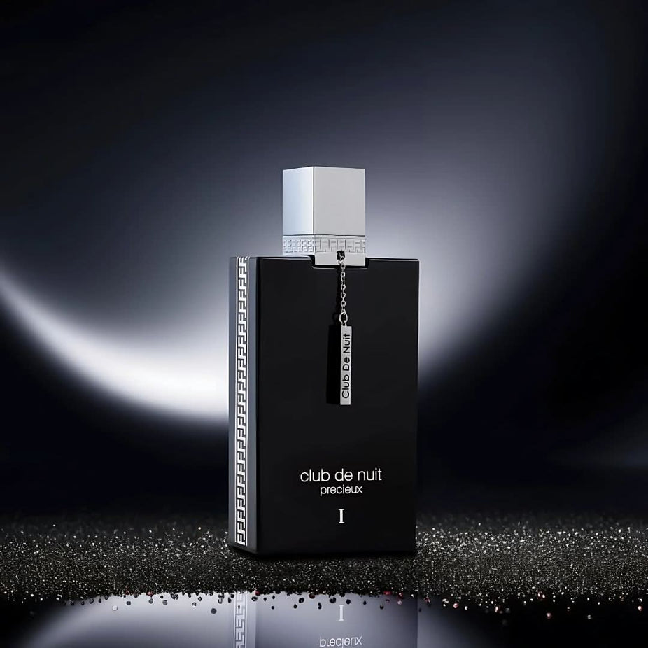 Armaf Club De Nuit Precieux I Extrait de Parfum spray bottle, 55ml, showcasing elegant packaging for this luxury EDP.