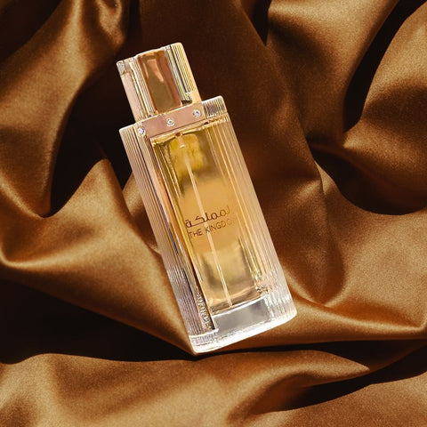 AUCTION The Kingdom for Women Eau de Parfum Spray 100ml (3.4 oz) by Lattafa (Velvet Pouch)