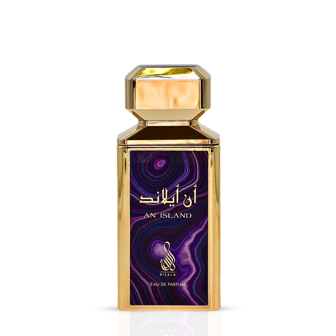 AUCTION An Island Eau de Parfum Spray 100ML (3.4 oz) By RISALA (Velvet Pouch)