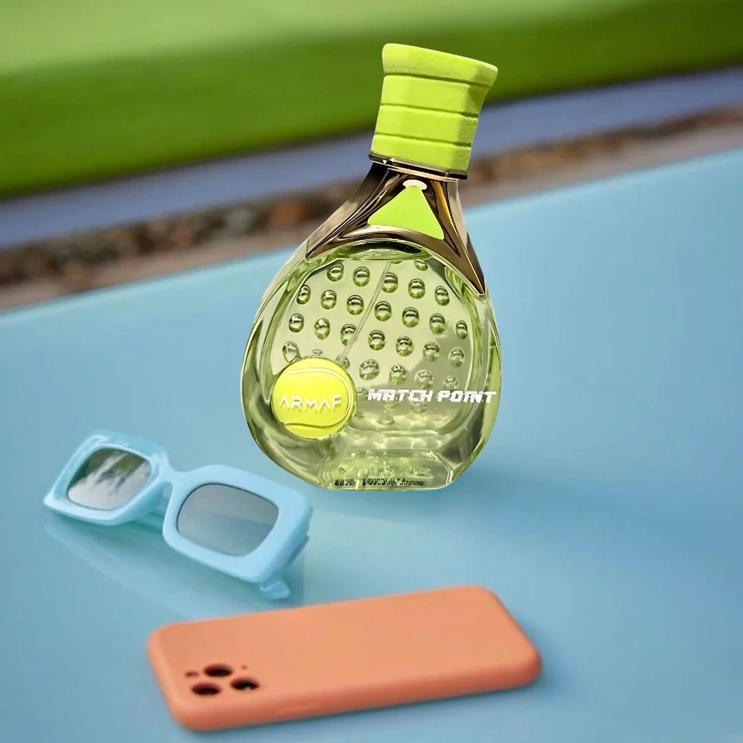 Match Point Eau de Parfum Spray 100ml (3.4 oz) by Armaf | Bold, Energetic & Masculine - Intense Oud