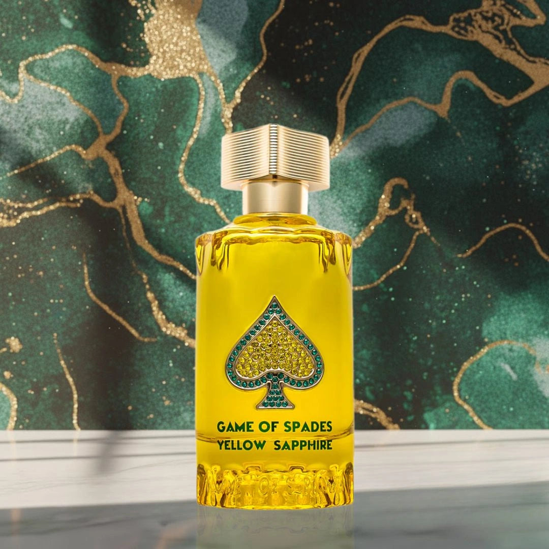 Game of Spades Yellow Sapphire Eau de Parfum Spray 90ml (3.0 oz) by Jo Milano Paris - Intense Oud