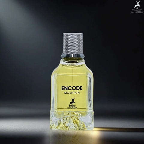 Encode Mountain Eau de Parfum Spray 100ml (3.4 oz) by Maison Alhambra | Masculine Edge With A Refined Finish - Intense Oud