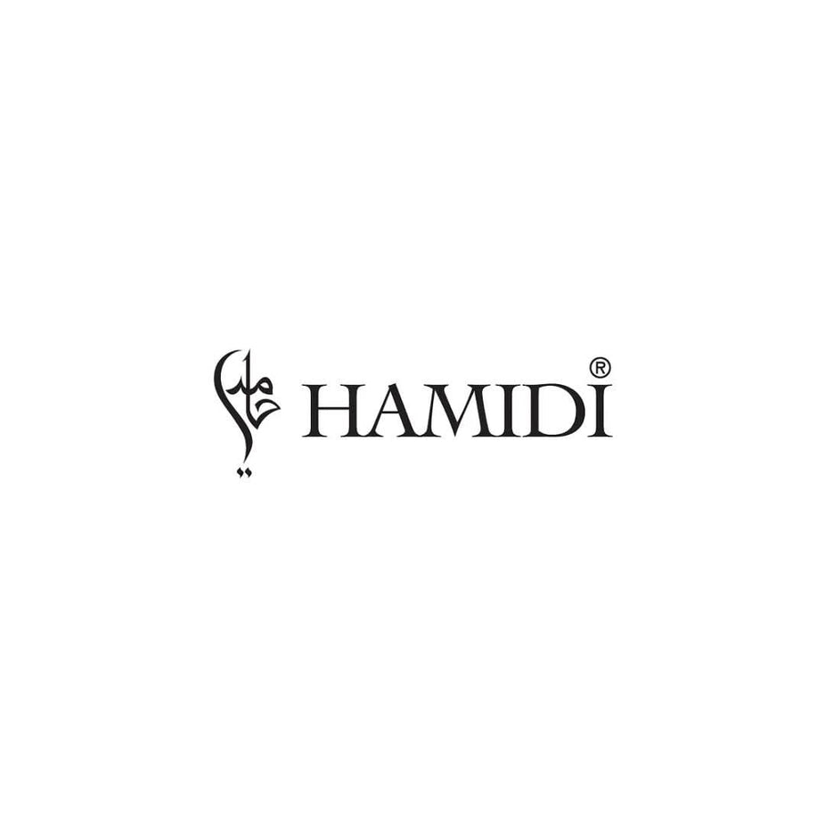 Hamidi Peach Musk Water Perfume spray bottle, 30ml, with elegant packaging and a soft, peachy musk aroma.