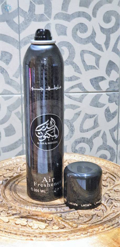 Al Dur Al Maknoon Air Freshener - 300ML by Lattafa - Intense oud