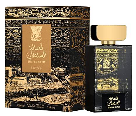 Qasaed Al Sultan EDP-100ml (3.4 oz) by Lattafa - Intense oud
