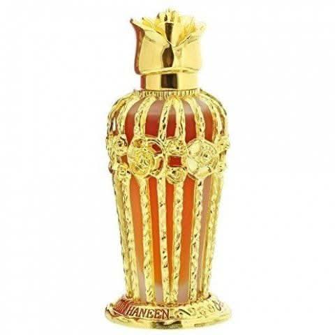 Haneen Perfume Oil by Al Haramain, 25ml bottle of concentrated perfume oil with elegant packaging and floral fragrance design.