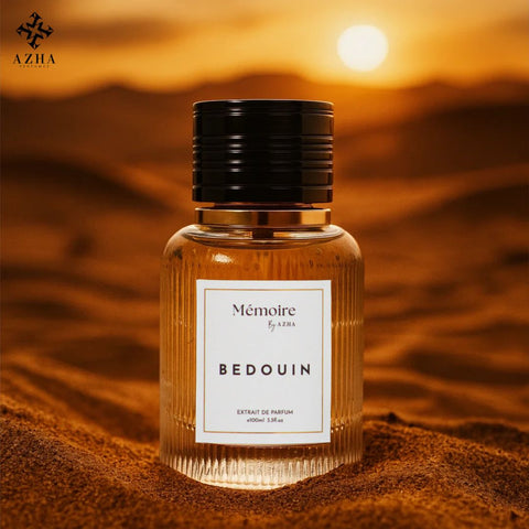 Bedouin Extrait de Parfum Spray 100ml (3.3 Oz) - Memoire Collection by Azha (Velvet Pouch)