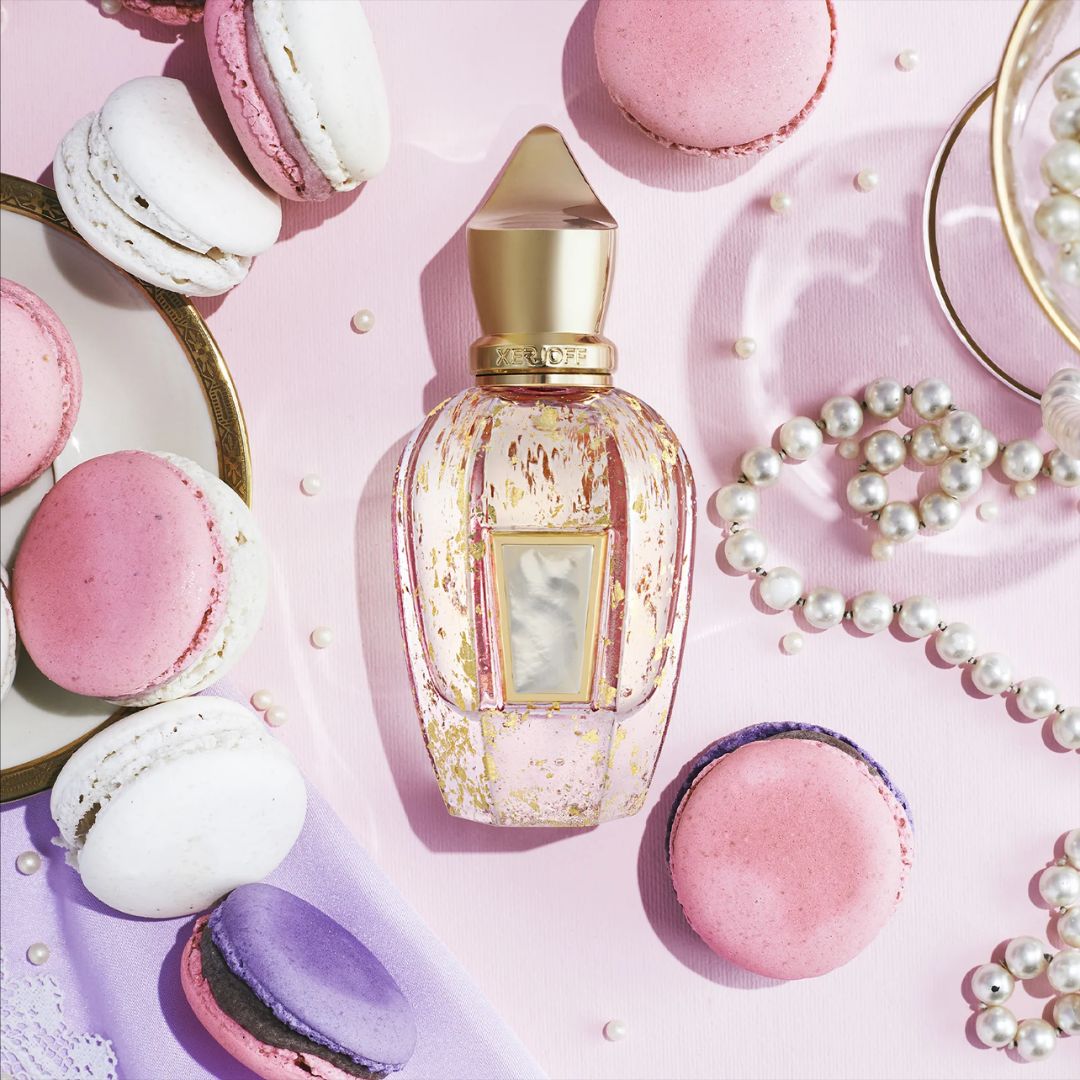 Xerjoff Elle Anniversary Parfum Spray 50ml bottle, elegant design, showcasing the luxurious fragrance and branding.