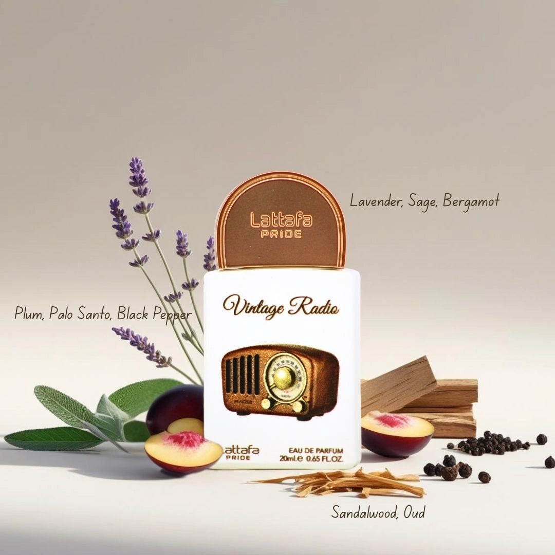 Lattafa Pride Eau de Parfum Gift Set Collection No.5 (5 x 20ml) | Experience the Art of Timeless Fragrance (Gift Set) - Intense Oud