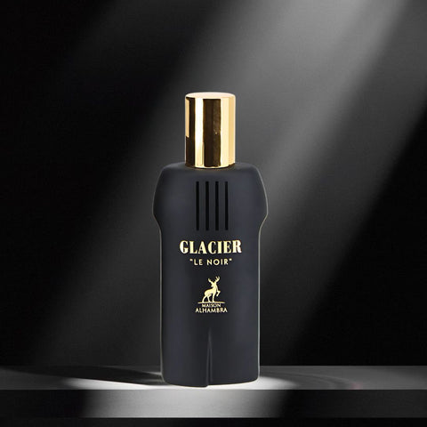 Glacier Le Noir Eau De Parfum Spray 100ML (3.4 OZ) By Maison Alhambra | Redefine Masculinity With These Modern Scent. - Intense Oud