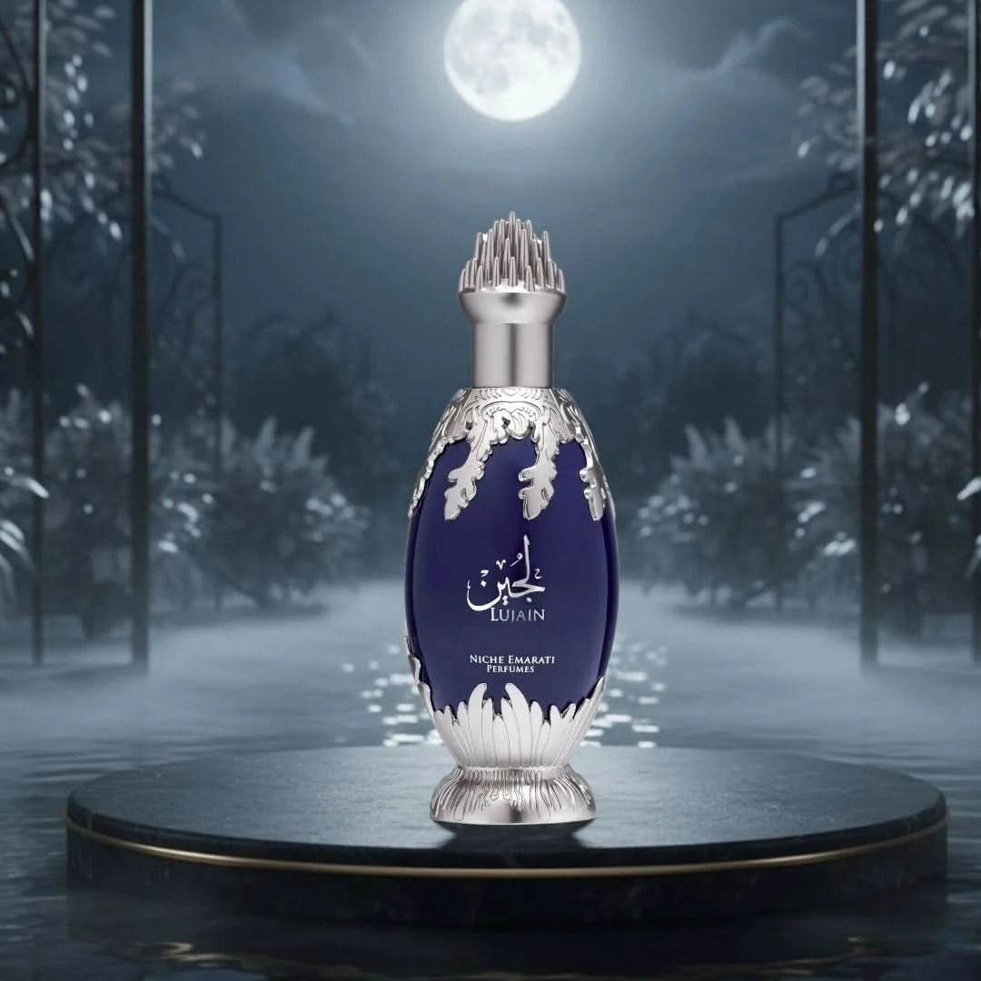 Niche Emarati Lujain Eau de Parfum Spray 100ml (3.4 oz) by Lattafa - Intense Oud