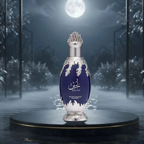Niche Emarati Lujain Eau de Parfum Spray 100ml (3.4 oz) by Lattafa - Intense Oud