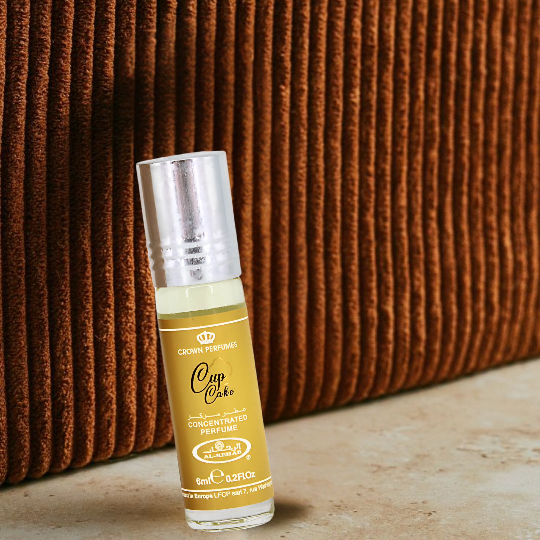 Cupcake Perfume Oil CPO 6ML (0.2 OZ) By Al Rehab | Citrus, Creamy Vanilla & Amber For A Cozy, Sweet Finish. - Intense Oud