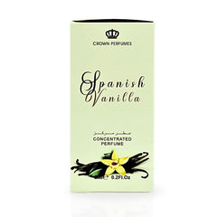 Spanish Vanilla Perfume Oil CPO 6ML (0.2 OZ) By Al Rehab | A Luxurious Soft, Sweet Vanilla Fragrance. - Intense Oud