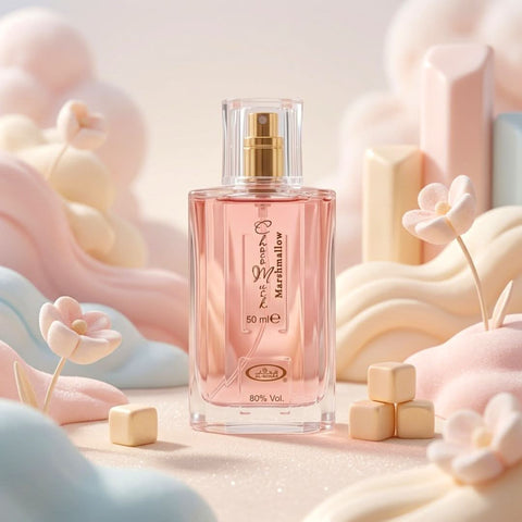 AUCTION Choco Musk Marshmallow Eau De Parfum Spray 50ML (1.65 OZ) by Al Rehab (Velvet Pouch)