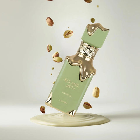 Eclaire Pistache Eau de Parfum Spray 100ml (3.4oz) by Lattafa - Intense Oud