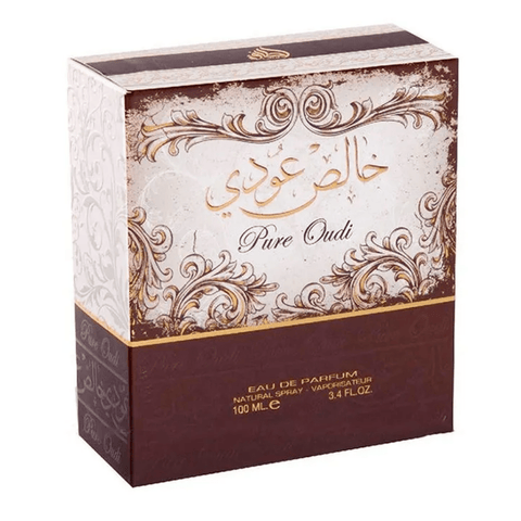 Pure Oudi EDP - 100ML w/ Deo by Lattafa - Intense oud
