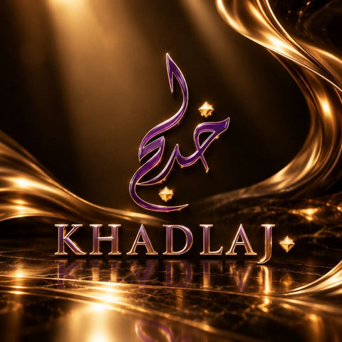 Khadlaj Shiyaaka Gold Eau de Parfum Spray 100ml bottle with gold packaging