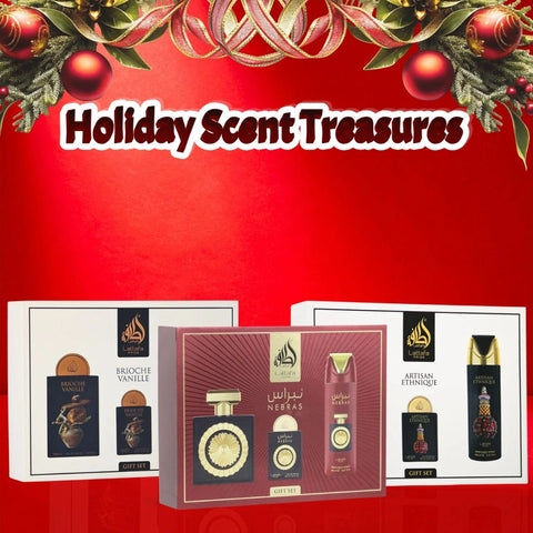 Nebras, Brioche Vanilla & Artisan Ethnique Gift Sets by Lattafa (Bundle)