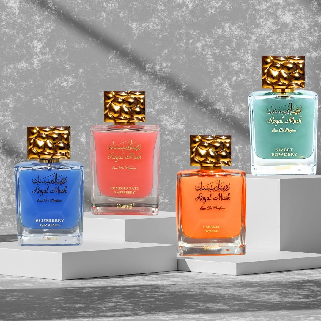 Royal Musk Caramel Toffee, Pomegranate Raspberry, Blueberry Grapes ...