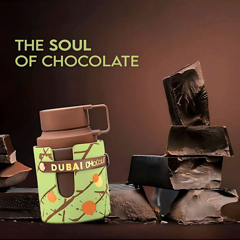 Odyssey Dubai Chocolat Gourmand Edition Eau De Parfum Spray 100ML (3.4 OZ) by Armaf | A Sweet, Nutty Blend of Coffee, Pistachio & Caramel with Rich Chocolate & Vanilla. - Intense Oud