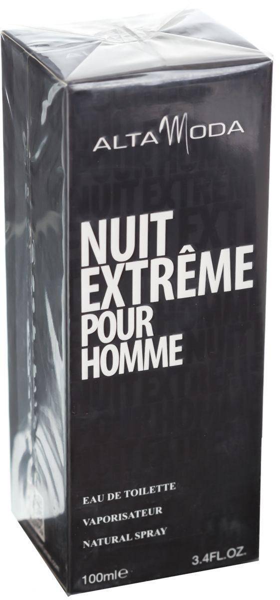 Nuit Extreme for Men EDT- 100 ML (3.4 oz) by Alta Moda (BOTTLE WITH VELVET POUCH) - Intense oud