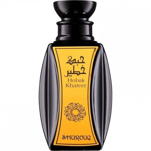 Hobak Khateer EDT- 100 ML (3.4 oz) by Shurouq (WITH POUCH) - Intense oud