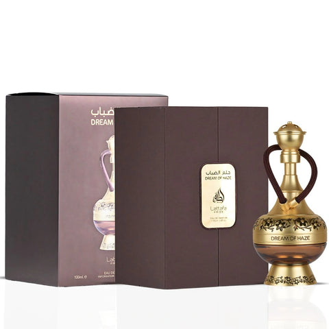Dream of Haze Eau De Parfum Spray 100ml (3.4 oz) by Lattafa Pride | Sweet, Smoky, Spellbinding - Intense Oud