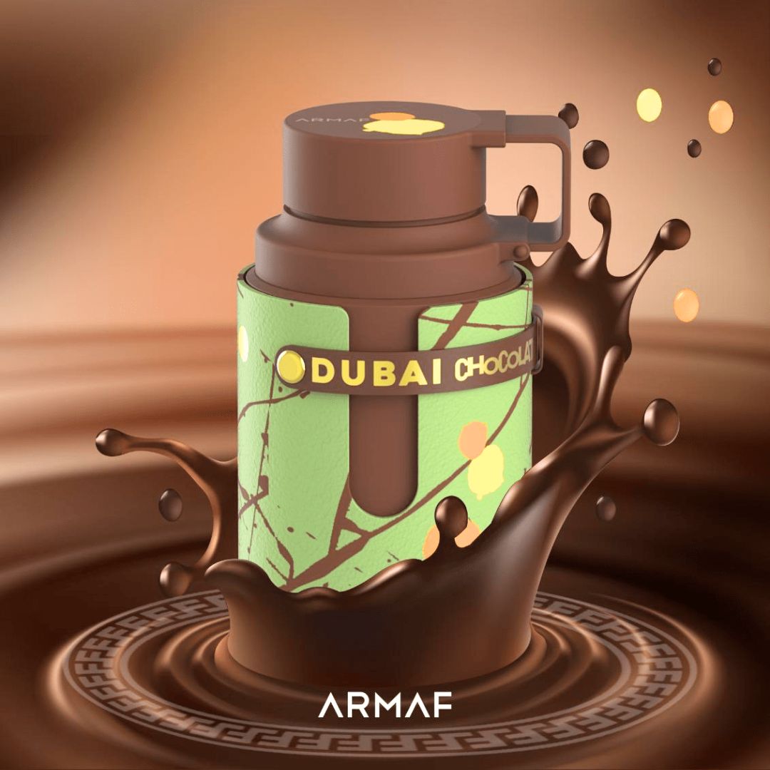 Odyssey Dubai Chocolat Gourmand Edition Eau De Parfum Spray 100ML (3.4 OZ) by Armaf | A Sweet, Nutty Blend of Coffee, Pistachio & Caramel with Rich Chocolate & Vanilla. - Intense Oud