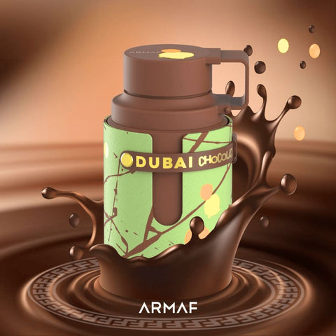 Odyssey Dubai Chocolat Gourmand Edition Eau De Parfum Spray 100ML (3.4 OZ) by Armaf | A Sweet, Nutty Blend of Coffee, Pistachio & Caramel with Rich Chocolate & Vanilla. - Intense Oud