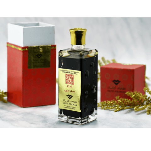 Musk Aswad CPO - 95 mL (3.2 oz) by Swiss Arabian - Intense oud