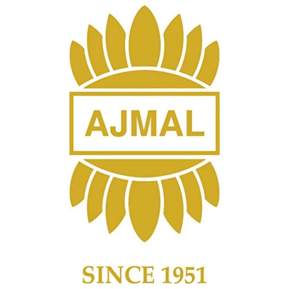 Ajmal Sacrifice for Women EDP 50ml bottle with Ajmal logo, showcasing elegant perfume packaging and branding.