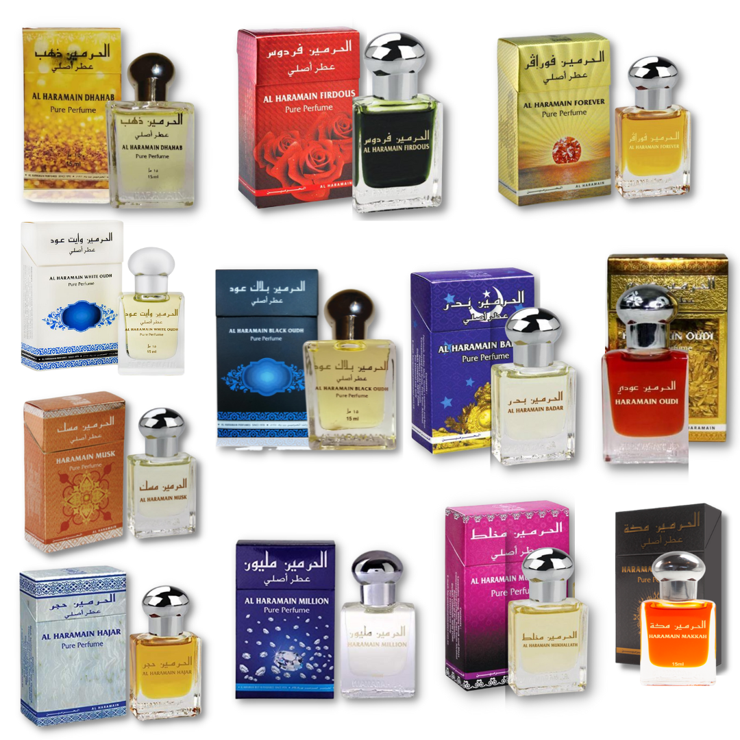 Discovery Collection Of Al Haramain 12PCS Perfume Oil-15ML By Al Haramain - Intense Oud