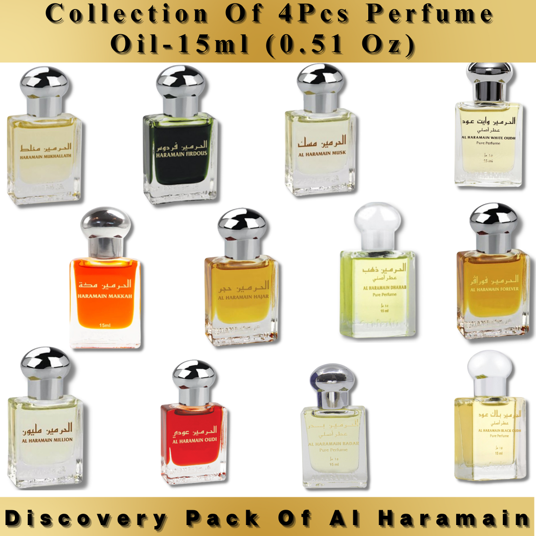 Discovery Collection Of Al Haramain 12PCS Perfume Oil-15ML By Al Haramain - Intense Oud