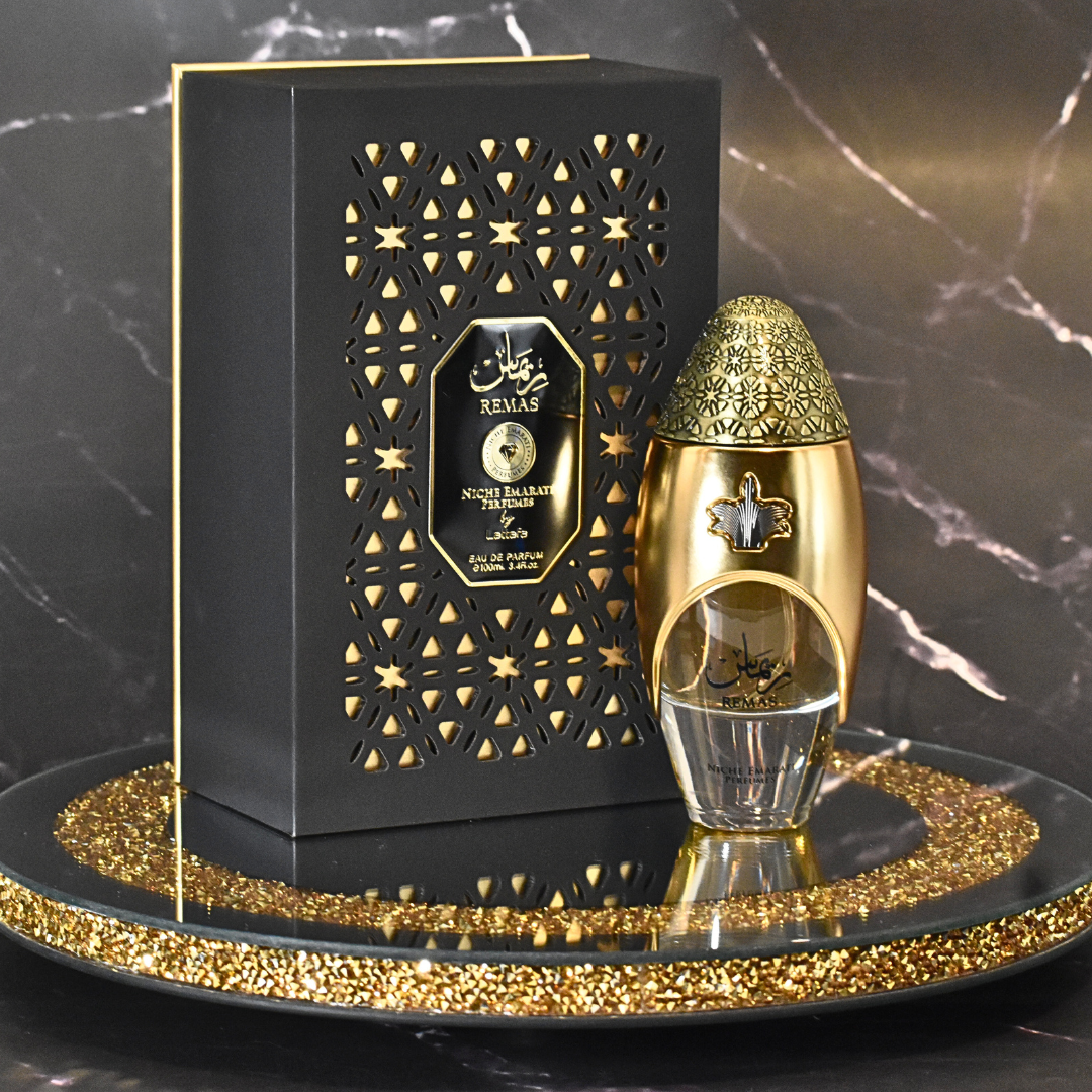 Remas EDP-100ML(3.4Oz) Niche Emarati Perfumes By Lattafa - Intense Oud