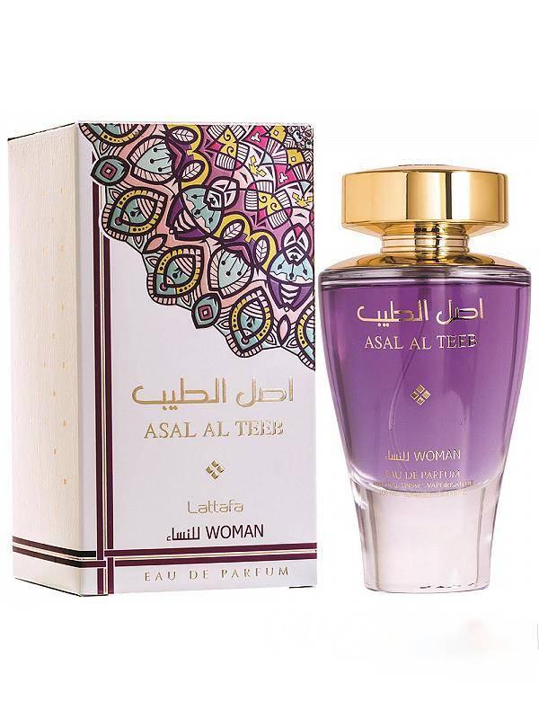 Asal Al Teeb Women EDP - 100ML(3.4 oz) by Lattafa - Intense oud
