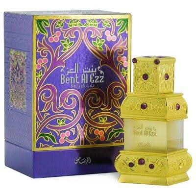 Bent Al Ezz CPO Series 3pc Rasasi concentrated perfume oil set, featuring high-quality, exclusive perfume bottles.