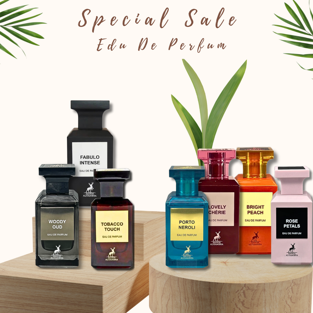 7-Piece Perfume Collection – Eau de Parfum Sprays 80ml (2.7 oz) by Mai 7-Piece Perfume Collection – Eau de Parfum Sprays 80ml (2.7 oz) by Mai