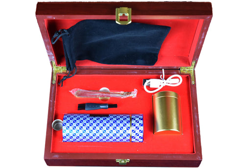 Portable USB Incense Burner Kit- Blue - Intense oud