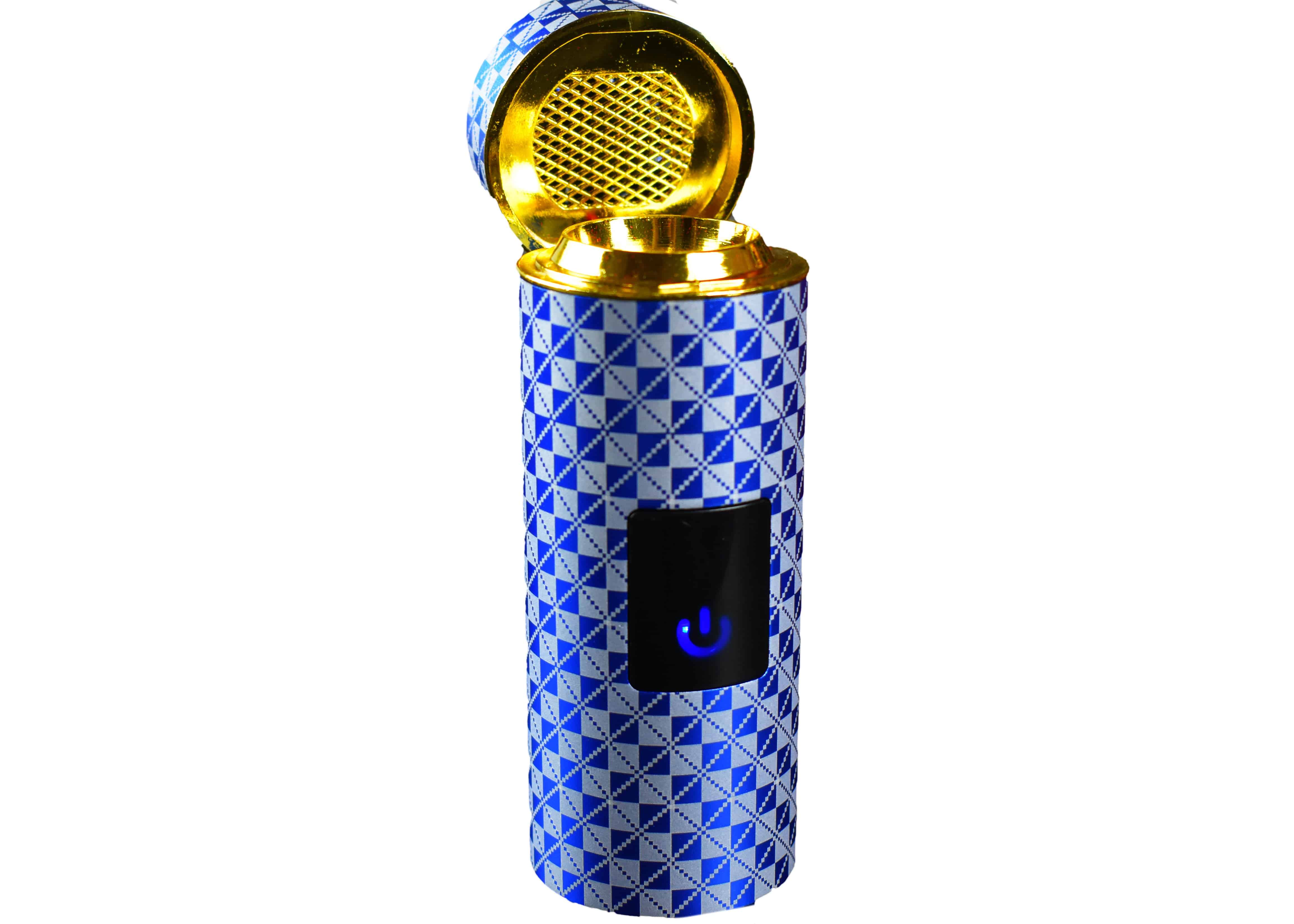 Portable USB Incense Burner Kit- Blue - Intense oud
