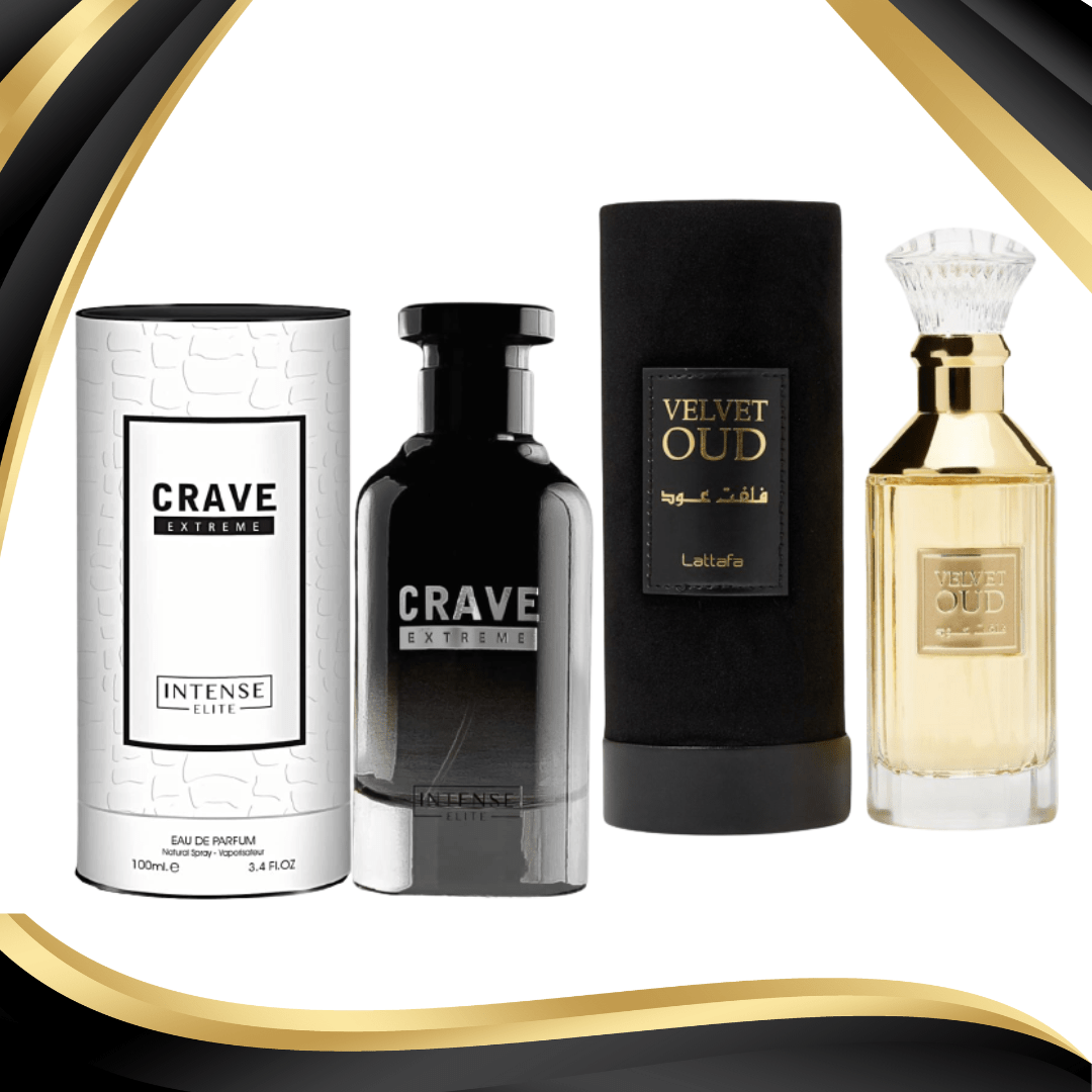 Collection Men 2 Pcs Crave Extreme For Men and Velvet oud EDP