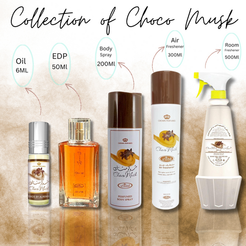 Choco Musk Collection By Al-Rehab (COLLECTION). - Intense Oud