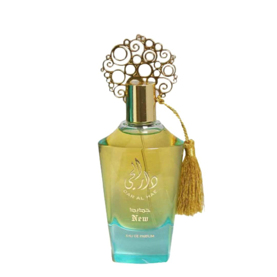 Ard Al Zaafaran Dar Al Hae Eau De Parfum for Women, 100mL bottle with elegant floral and woody fragrance design.