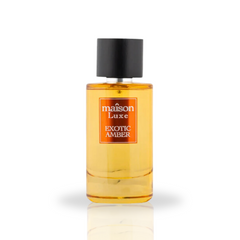 Maison Luxe Exotic Amber EDP Spray 110ML (3.8 OZ) By Hamidi (VELVET POUCH) - Intense Oud
